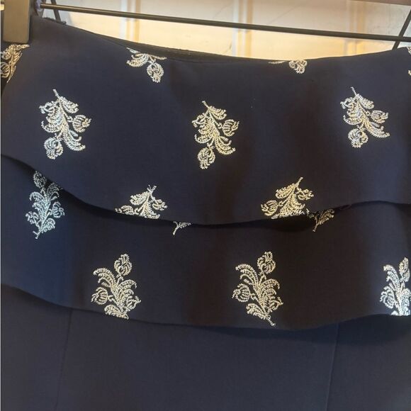 Cinq à Sept Eza Bodycon Midnight Blue Strapless Dress - Picture 8 of 10